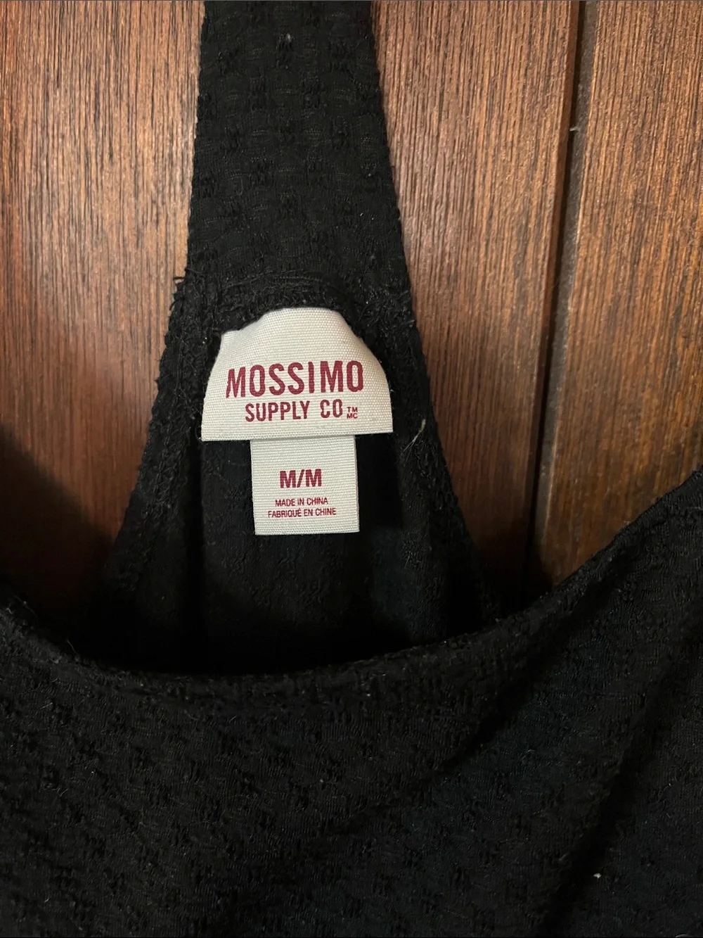Mossimo Supply Co. Black Racerback Fit & Flare Mini Dress Medium - Picture 2 of 7